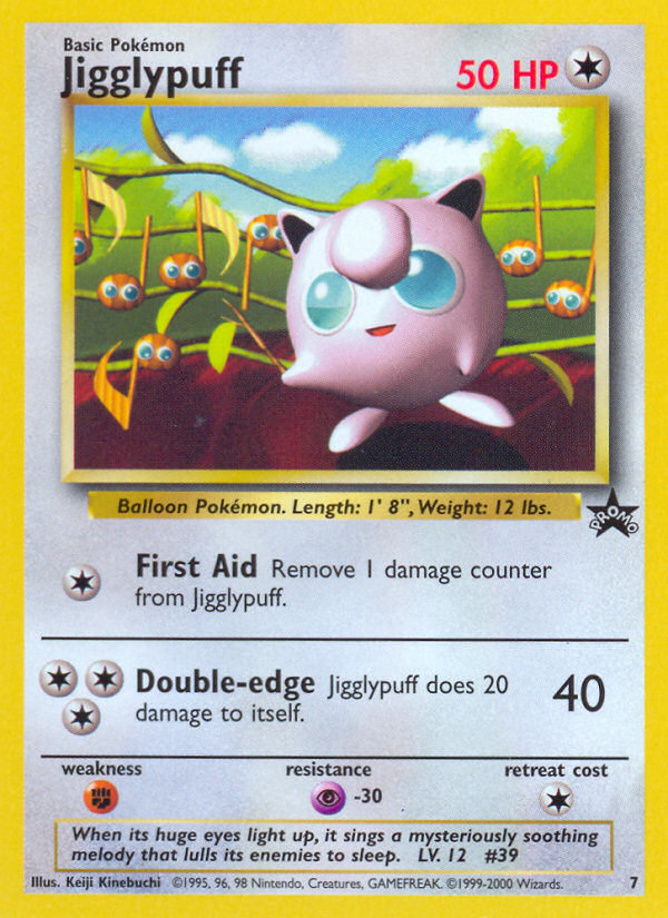 Jigglypuff (7) [Wizards of the Coast: Black Star Promos] | All Aboard Games