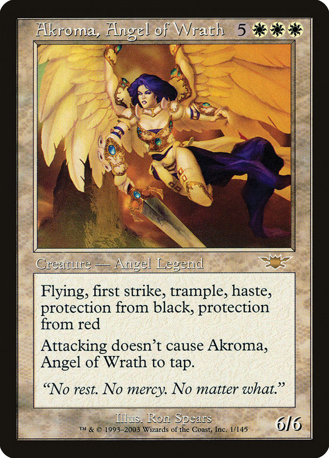 Akroma, Angel of Wrath [Legions] | All Aboard Games