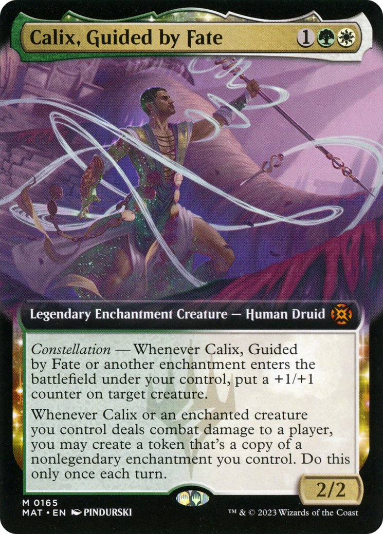 Calix, Guided by Fate (Extended Art) [March of the Machine: The Aftermath] | All Aboard Games