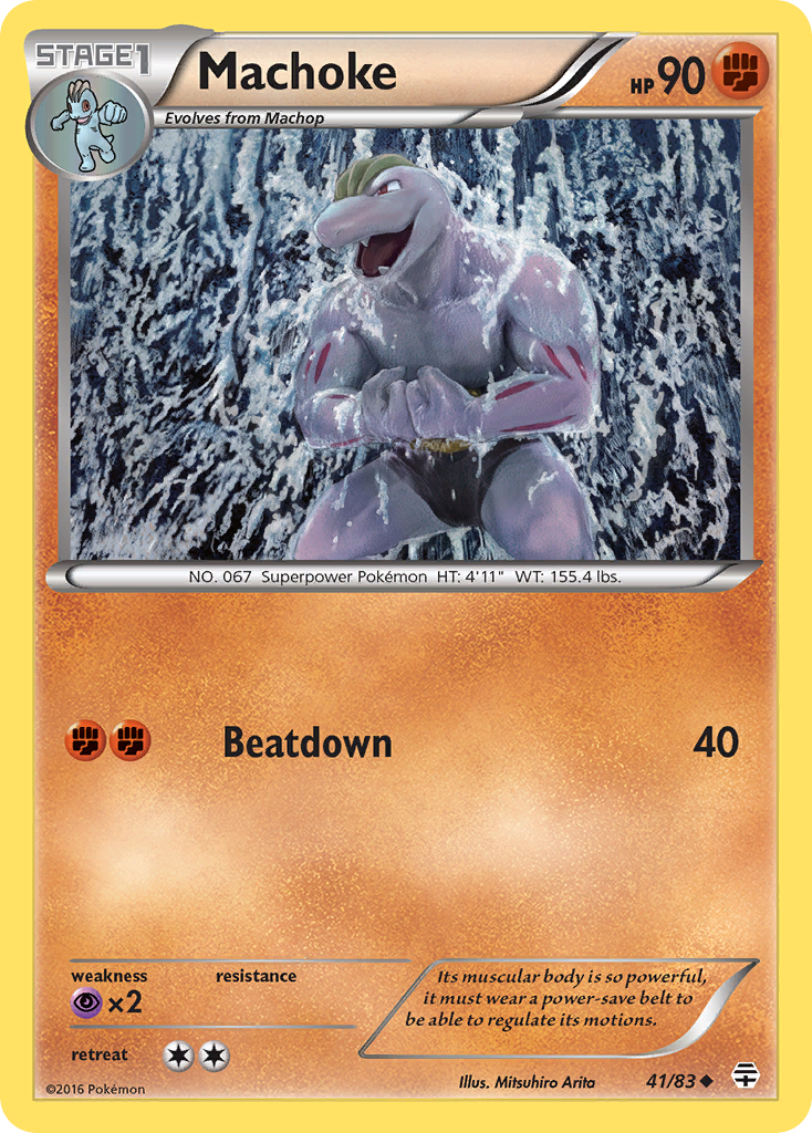 Machoke (41/83) [XY: Generations] | All Aboard Games