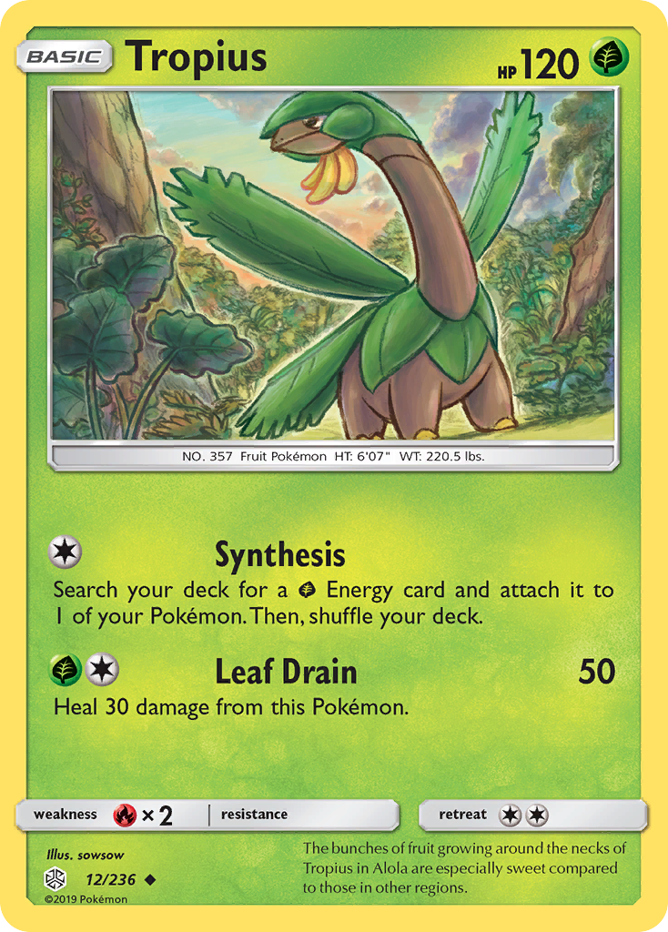 Tropius (12/236) [Sun & Moon: Cosmic Eclipse] | All Aboard Games