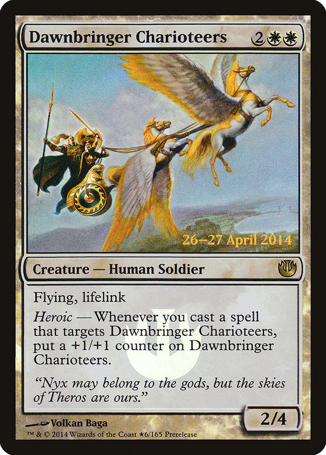 Dawnbringer Charioteers  [Journey into Nyx Prerelease Promos] | All Aboard Games