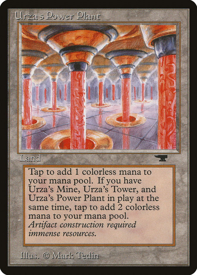 Urza's Power Plant (Red Columns) [Antiquities] | All Aboard Games
