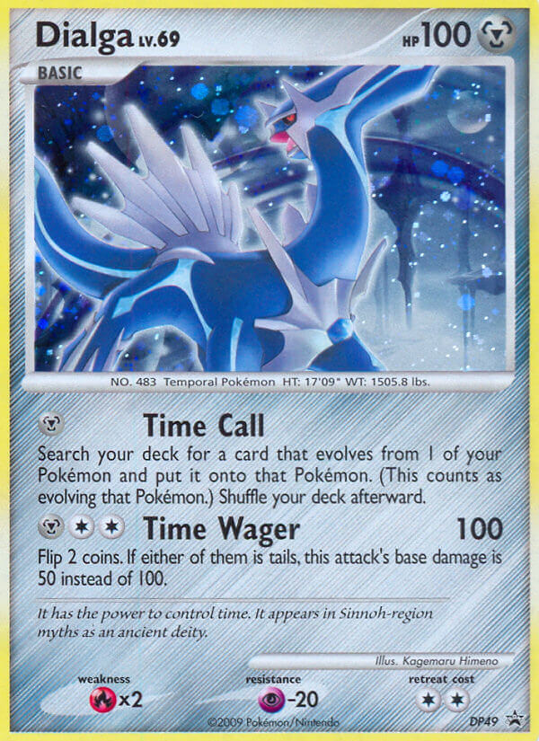 Dialga LV.69 (DP49) [Diamond & Pearl: Black Star Promos] | All Aboard Games