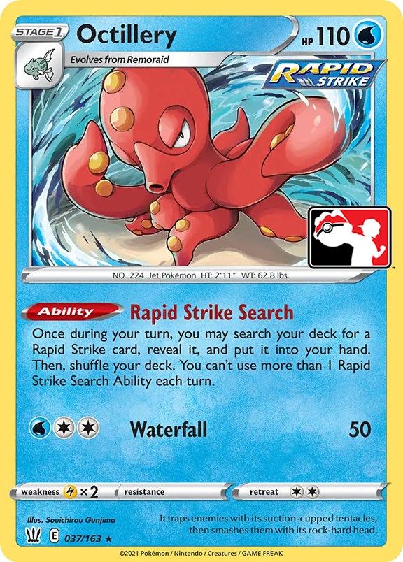 Octillery (037/163) [Prize Pack Series One] | All Aboard Games