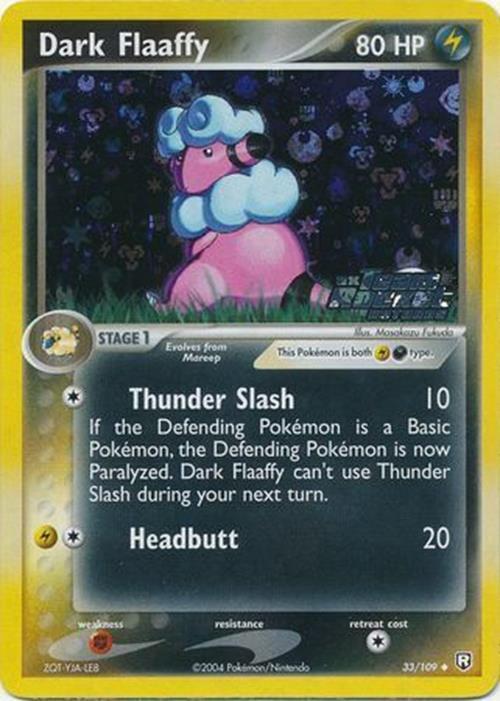 Dark Flaaffy (33/109) (Stamped) [EX: Team Rocket Returns] | All Aboard Games