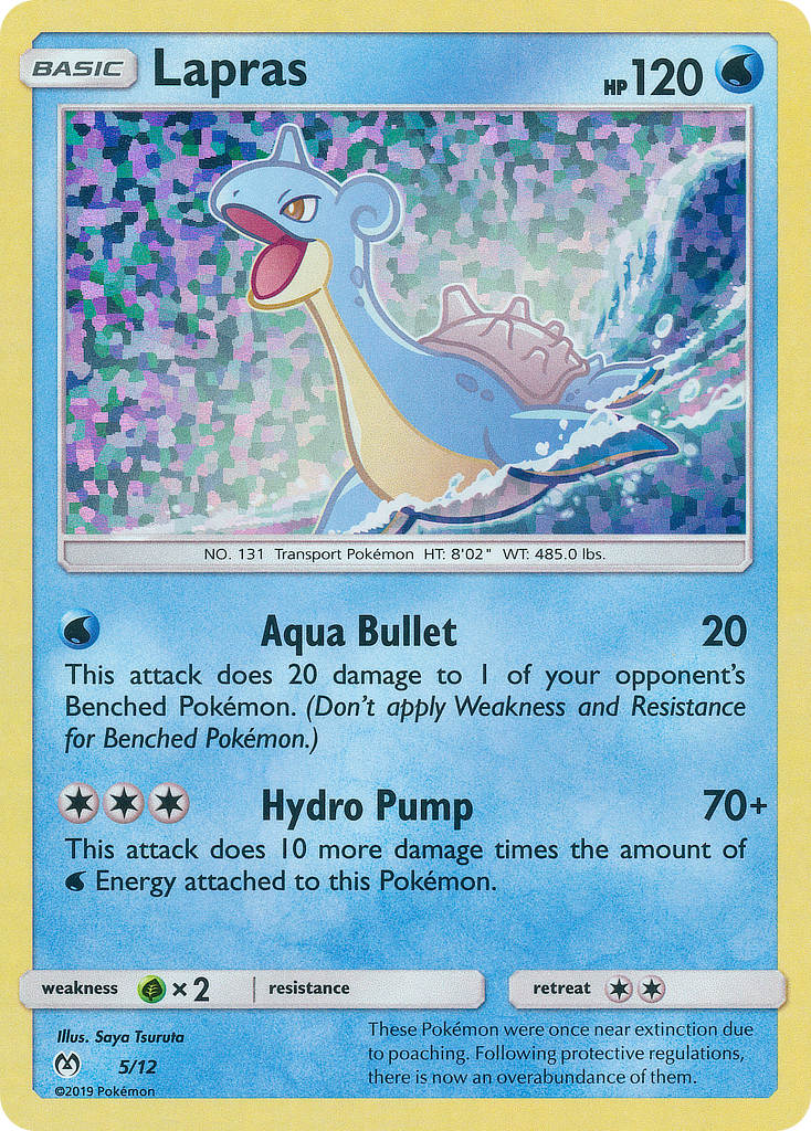 Lapras (5/12) [McDonald's Promos: 2019 Collection] | All Aboard Games