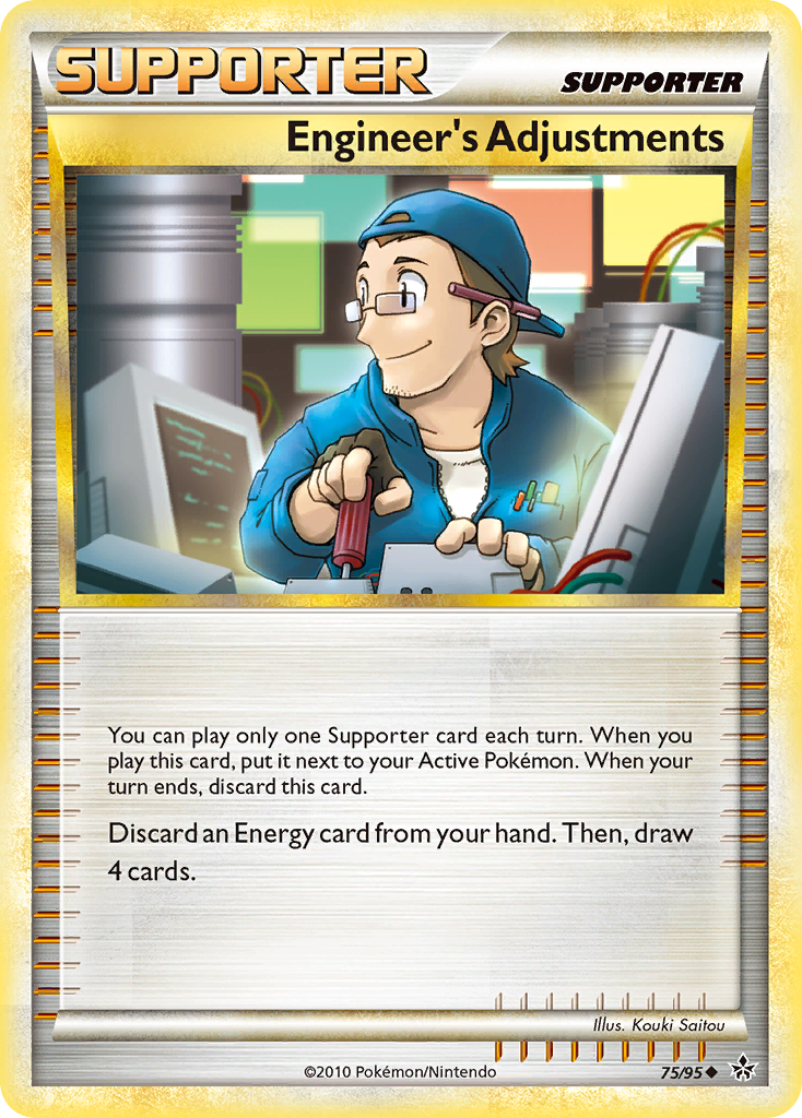 Engineer's Adjustments (75/95) [HeartGold & SoulSilver: Unleashed] | All Aboard Games