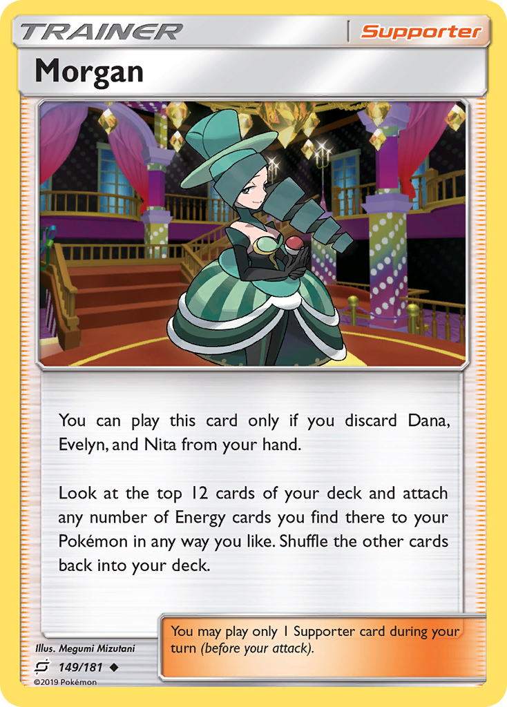 Morgan (149/181) [Sun & Moon: Team Up] | All Aboard Games