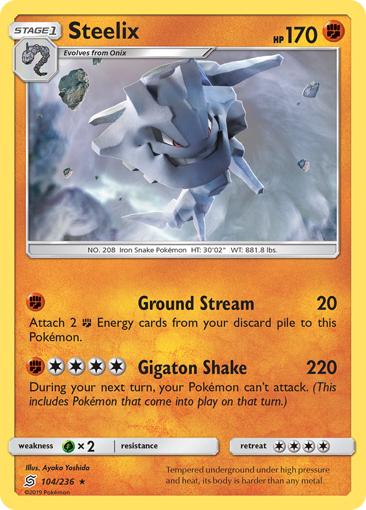 Steelix (104/236) [Sun & Moon: Unified Minds] | All Aboard Games