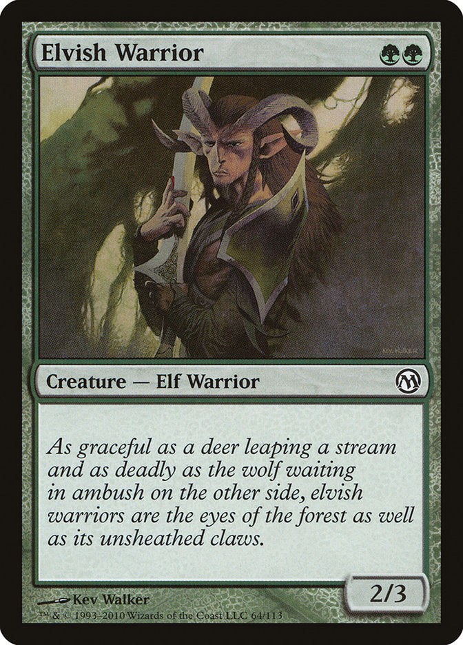 Elvish Warrior [Duels of the Planeswalkers] | All Aboard Games