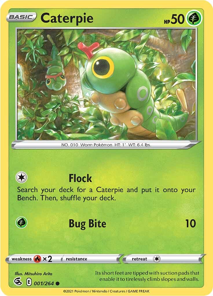 Caterpie (001/264) [Sword & Shield: Fusion Strike] | All Aboard Games