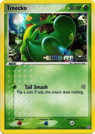 Treecko (70/106) (Stamped) [EX: Emerald] | All Aboard Games