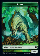 Beast (18) // Beast Token (19) [Commander Legends Tokens] | All Aboard Games