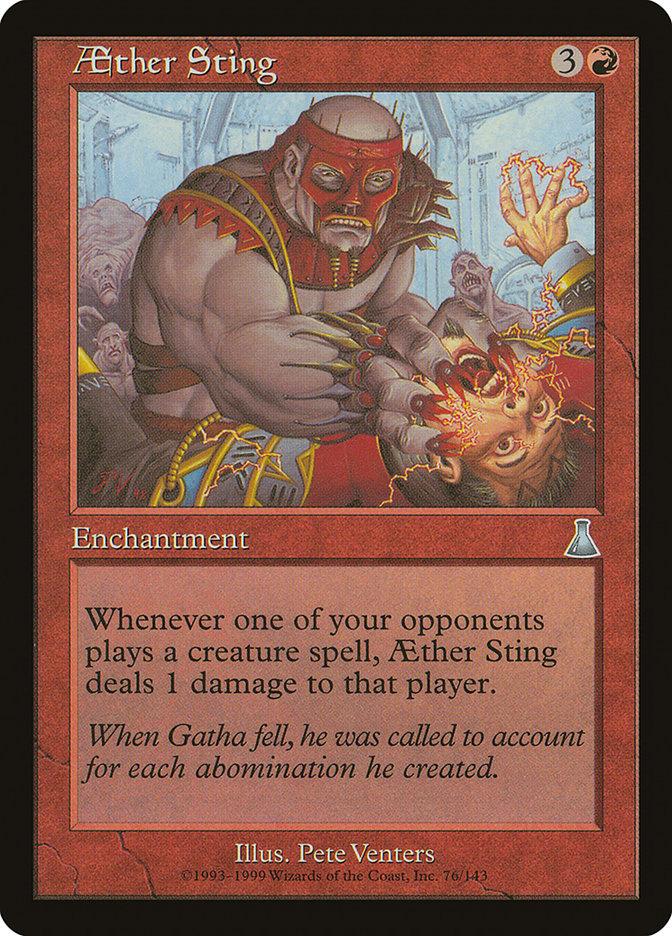 Aether Sting [Urza's Destiny] | All Aboard Games
