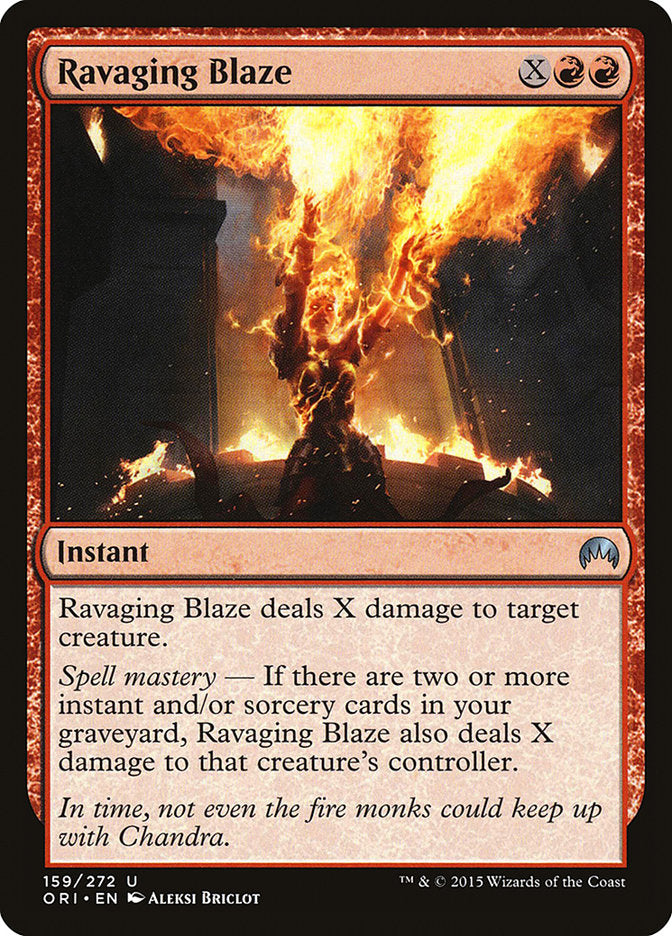 Ravaging Blaze [Magic Origins] | All Aboard Games