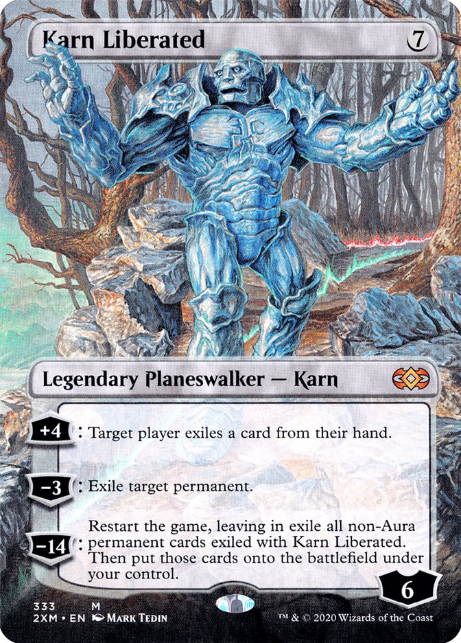 Karn Liberated (Toppers) [Double Masters Extended Art] | All Aboard Games