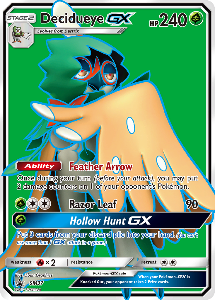 Decidueye GX (SM37) [Sun & Moon: Black Star Promos] | All Aboard Games