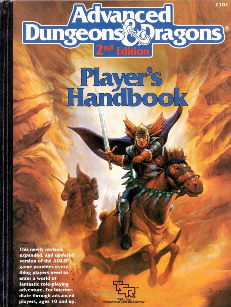 D&D - 2E: Player's Handbook | All Aboard Games