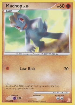 Machop (5/11) [Diamond & Pearl: Trainer Kit - Lucario] | All Aboard Games