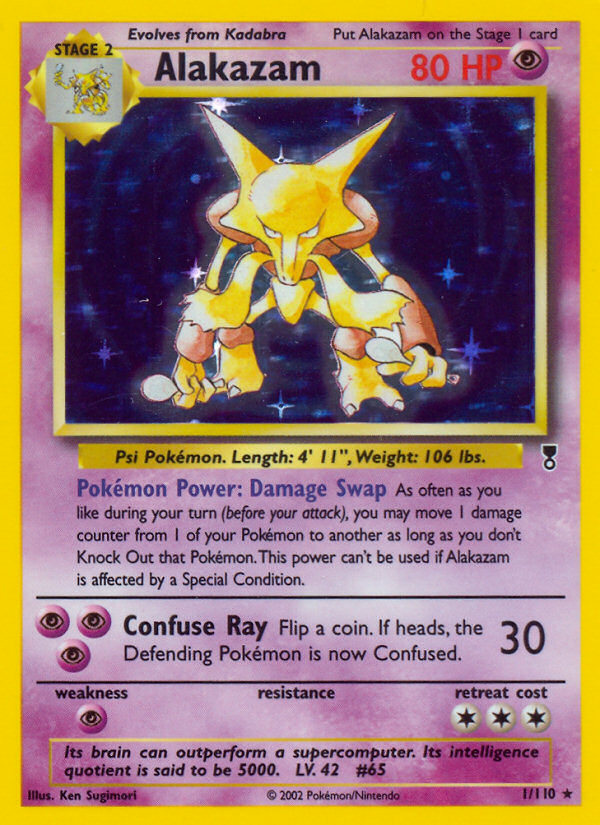 Alakazam (1/110) [Legendary Collection] | All Aboard Games