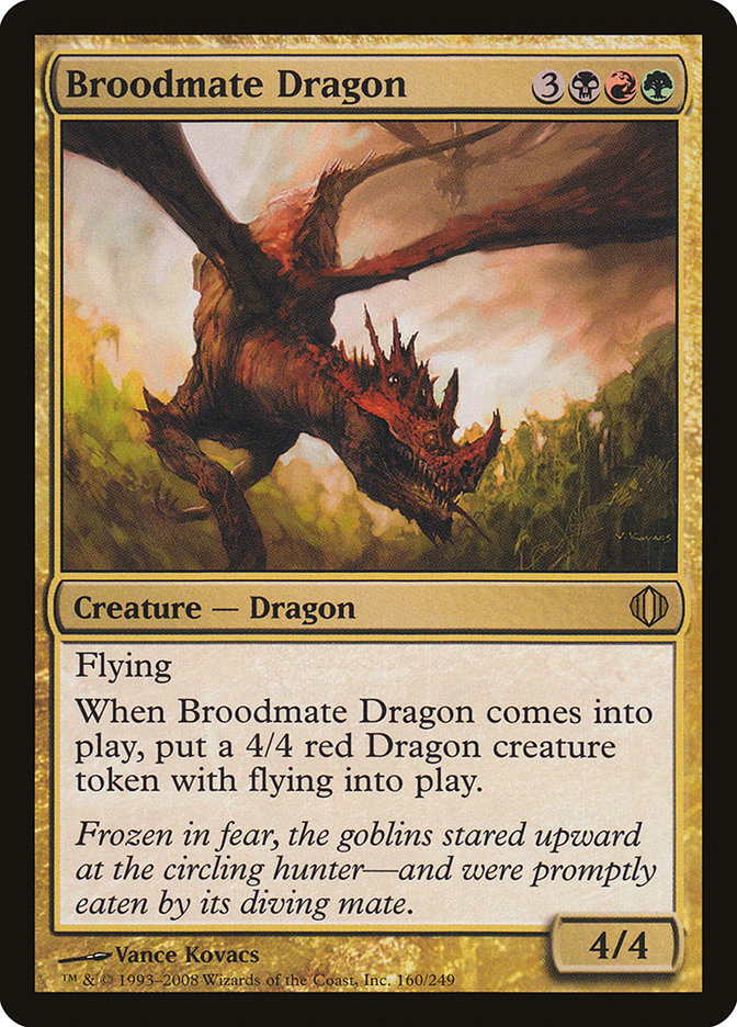 Broodmate Dragon [Shards of Alara] | All Aboard Games