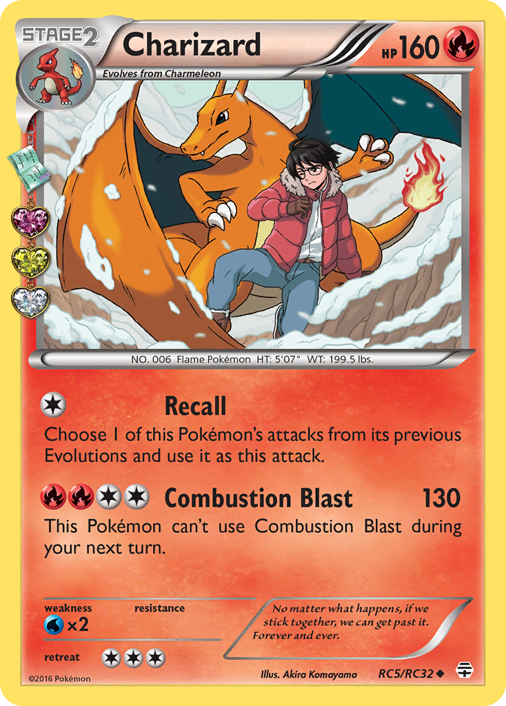 Charizard (RC5/RC32) [XY: Generations] | All Aboard Games