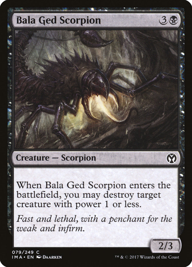 Bala Ged Scorpion [Iconic Masters] | All Aboard Games