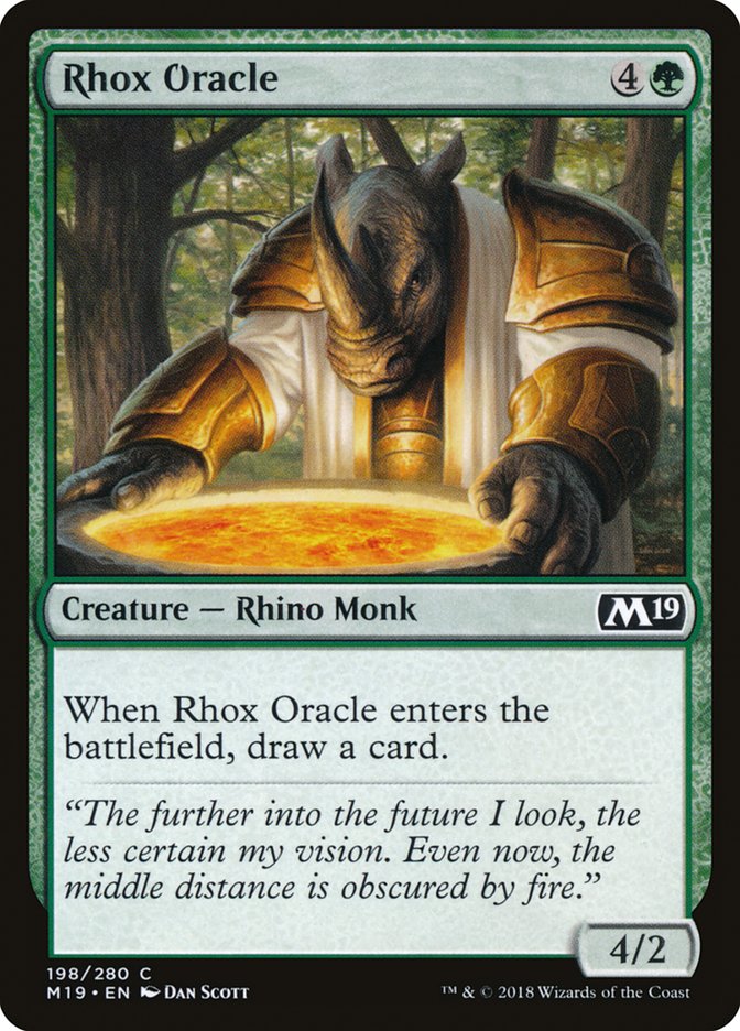 Rhox Oracle [Core Set 2019] | All Aboard Games
