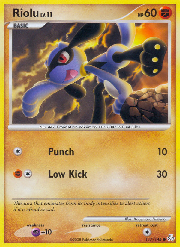 Riolu (117/146) [Diamond & Pearl: Legends Awakened] | All Aboard Games