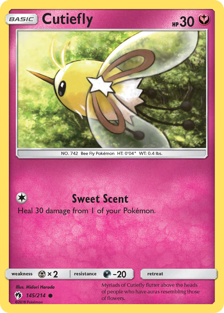 Cutiefly (145/214) [Sun & Moon: Lost Thunder] | All Aboard Games