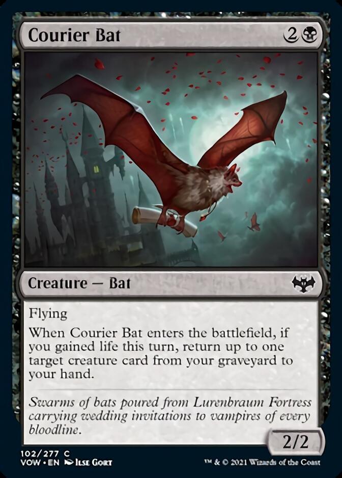 Courier Bat [Innistrad: Crimson Vow] | All Aboard Games