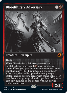 Bloodthirsty Adversary [Innistrad: Double Feature] | All Aboard Games