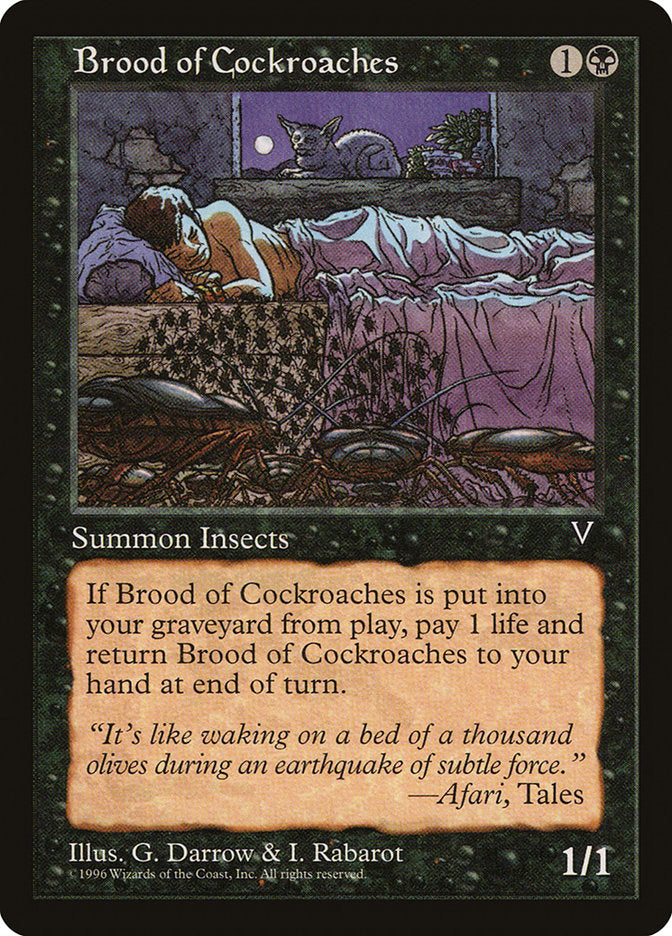 Brood of Cockroaches [Visions] | All Aboard Games