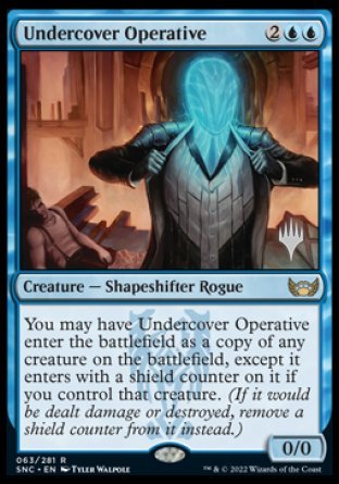 Undercover Operative (Promo Pack) [Streets of New Capenna Promos] | All Aboard Games