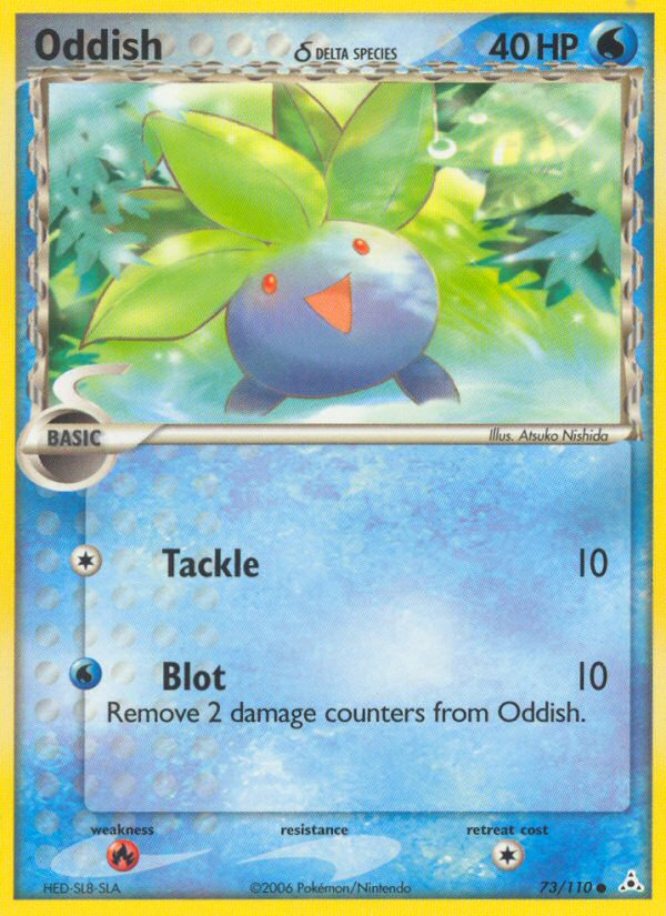 Oddish (73/110) (Delta Species) [EX: Holon Phantoms] | All Aboard Games