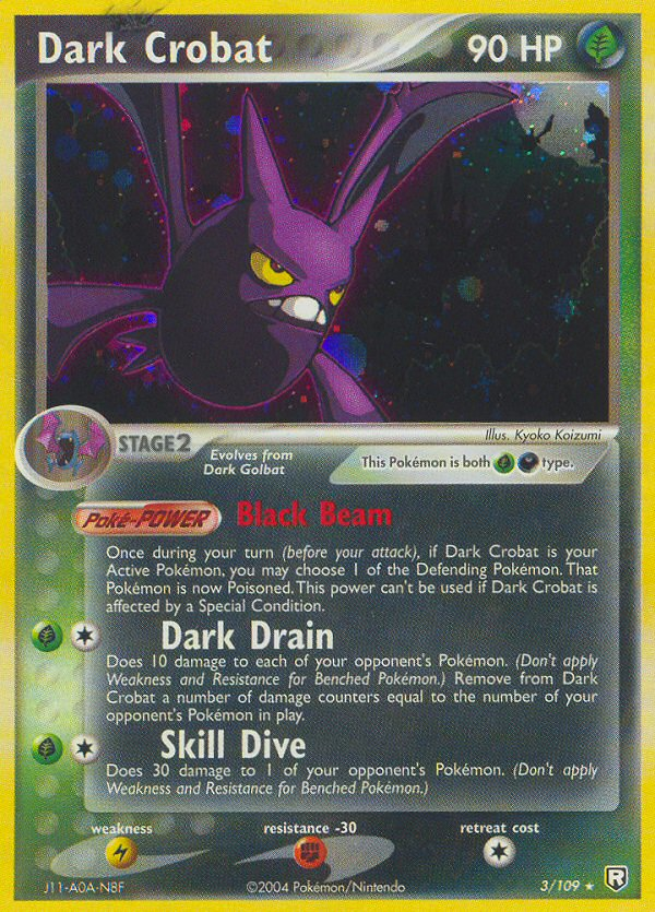 Dark Crobat (3/109) [EX: Team Rocket Returns] | All Aboard Games