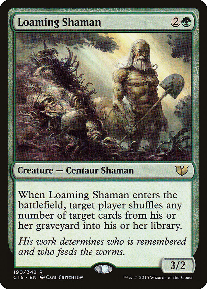 Loaming Shaman [Commander 2015] | All Aboard Games