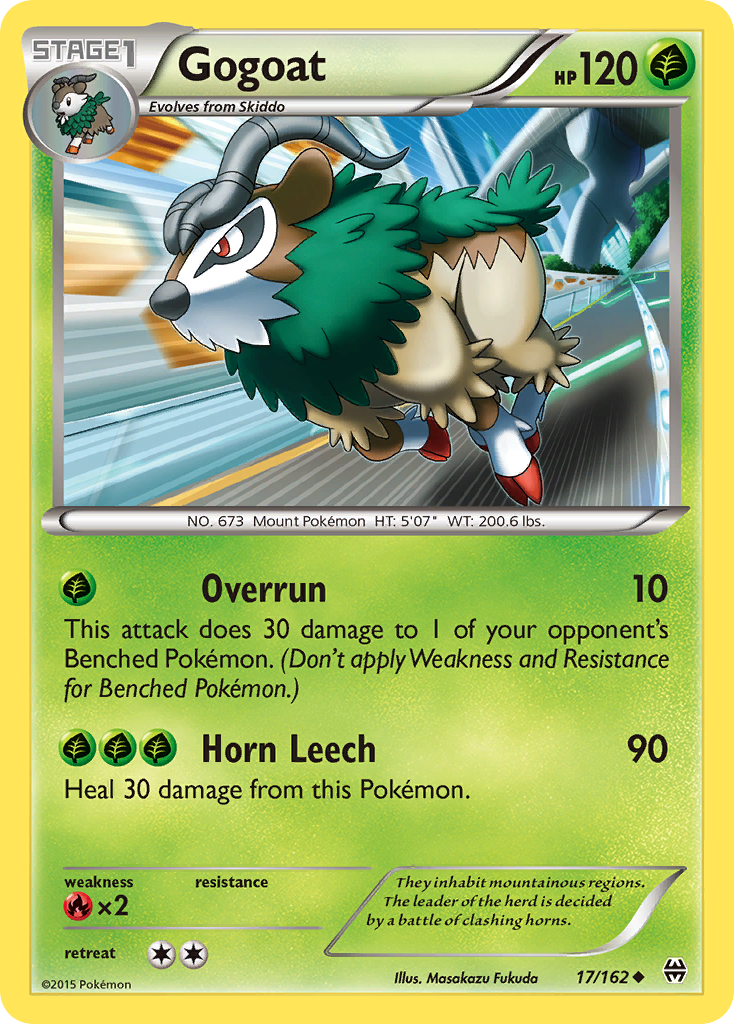 Gogoat (17/162) [XY: BREAKthrough] | All Aboard Games