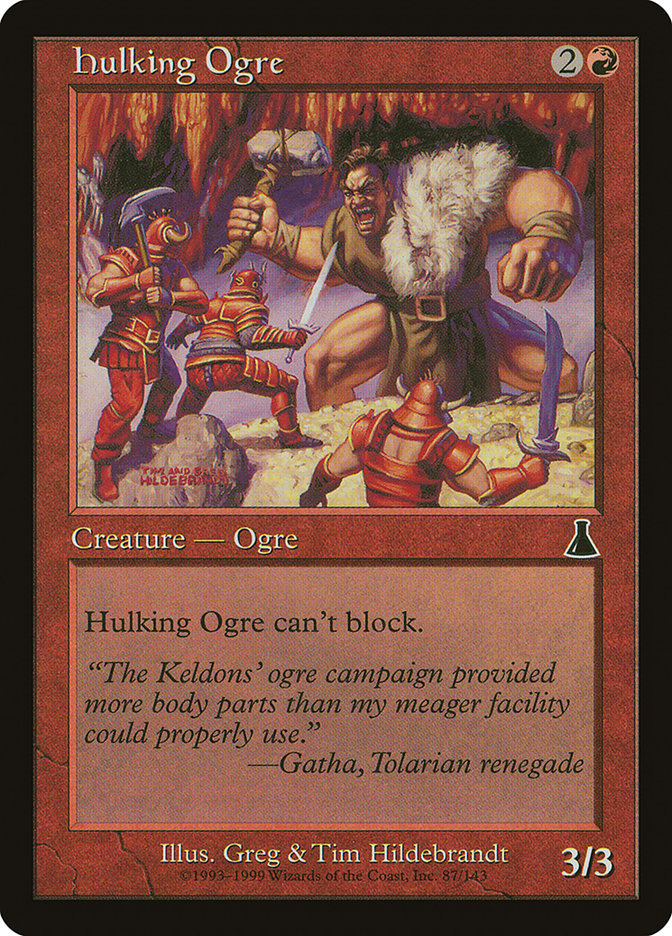 Hulking Ogre [Urza's Destiny] | All Aboard Games