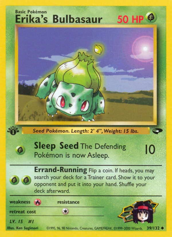 Erika's Bulbasaur (39/132) [Gym Challenge 1st Edition] | All Aboard Games