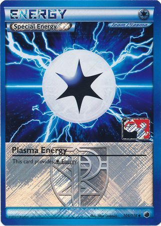 Plasma Energy (106/116) (Play Pokemon Promo) [Black & White: Plasma Freeze] | All Aboard Games