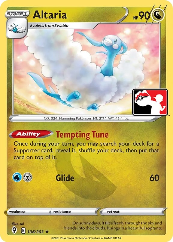 Altaria (106/203) [Prize Pack Series One] | All Aboard Games