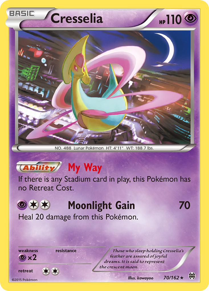 Cresselia (70/162) [XY: BREAKthrough] | All Aboard Games