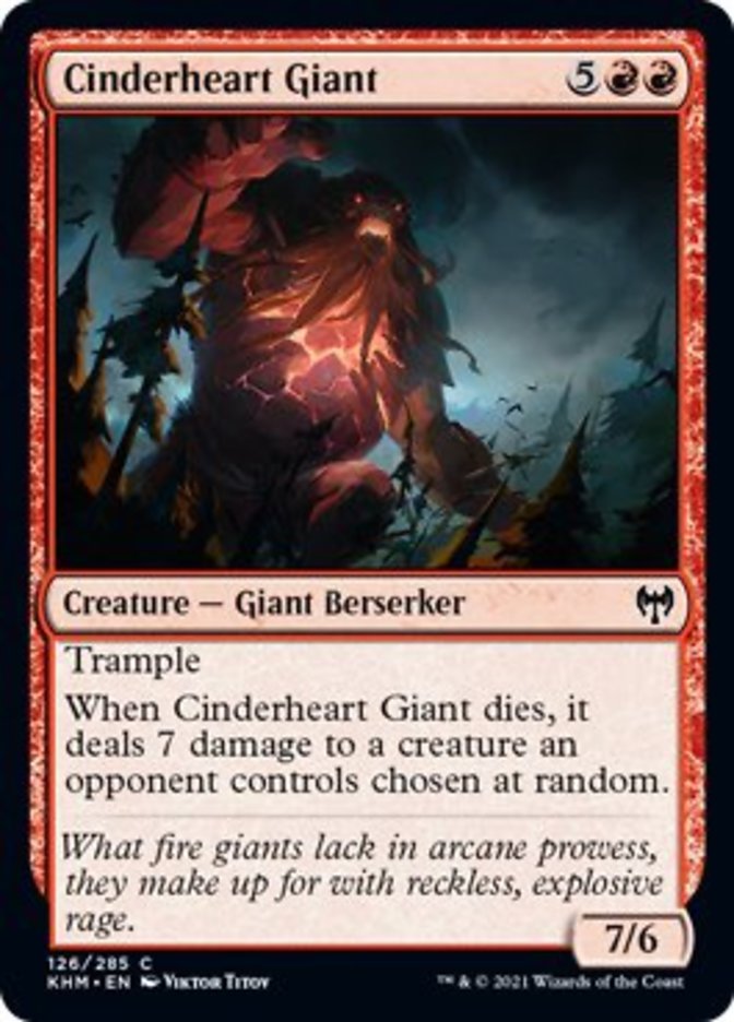 Cinderheart Giant [Kaldheim] | All Aboard Games