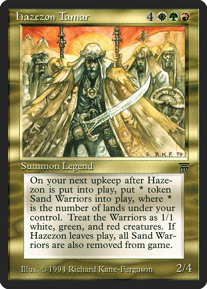 Hazezon Tamar [Legends] | All Aboard Games