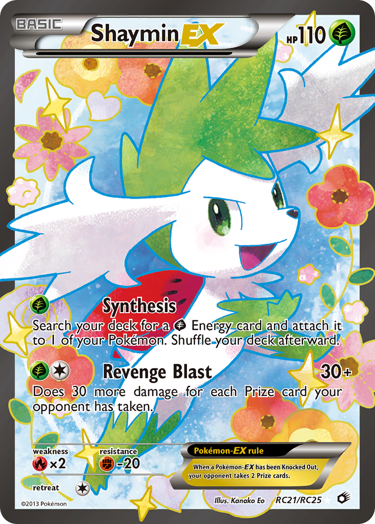 Shaymin EX (RC21/RC25) [Black & White: Legendary Treasures] | All Aboard Games