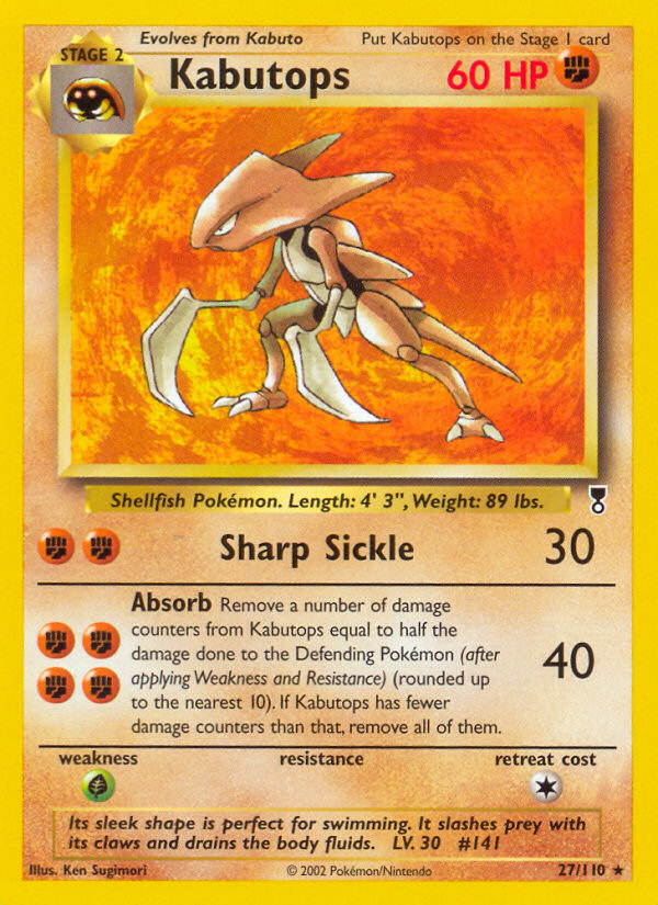 Kabutops (27/110) [Legendary Collection] | All Aboard Games