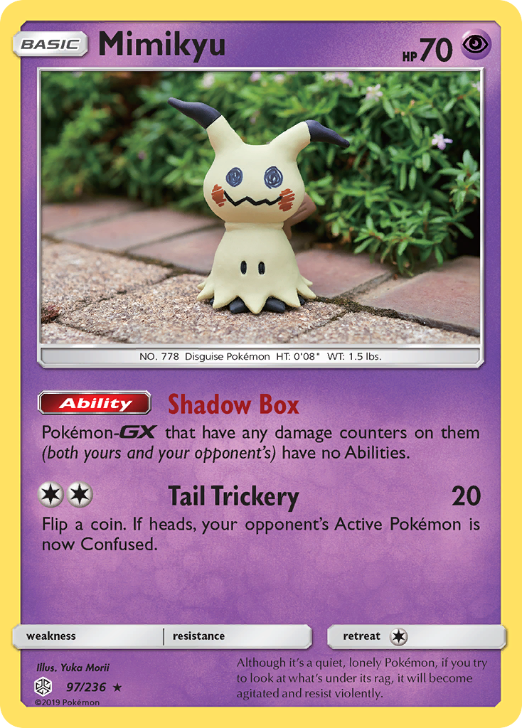 Mimikyu (97/236) [Sun & Moon: Cosmic Eclipse] | All Aboard Games