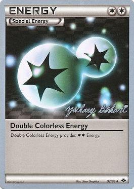 Double Colorless Energy (92/99) (CMT - Zachary Bokhari) [World Championships 2012] | All Aboard Games